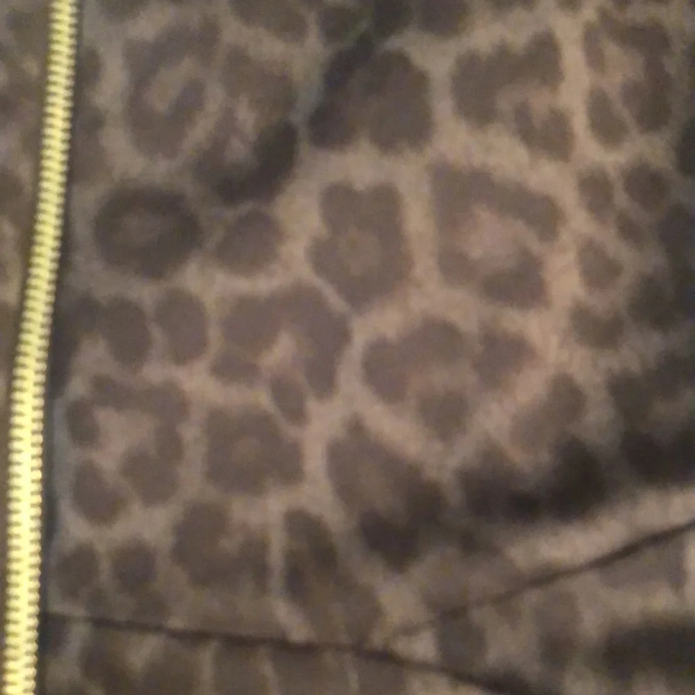 Micheal Kors  size  14  brown leopard print sleeveless Midi dress back zip